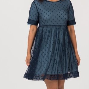 Agnes & Dora Short Mesh Easy Dress 3XL